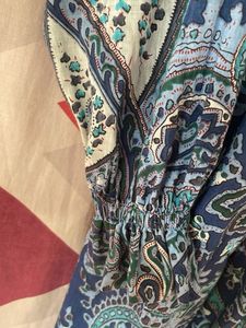 Paisley Print Dress