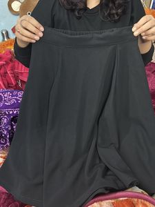Black Flowy Skirt