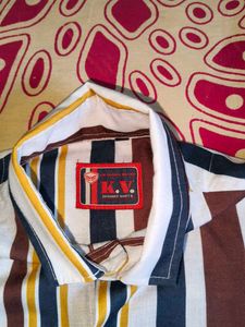 Striped Casual Shirt