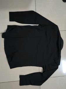 Men&#39;s Black Long Sleeve Shirt