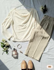 White dreamy top