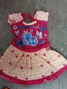 Pink Tulle Flower Girl Dress And New Born  Dres