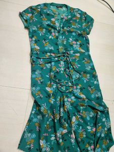 Green Floral Jumpsuit