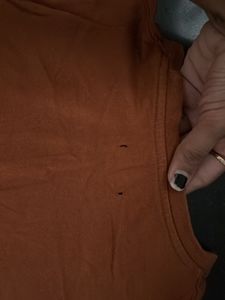 Zara Basic Brown T-shirt