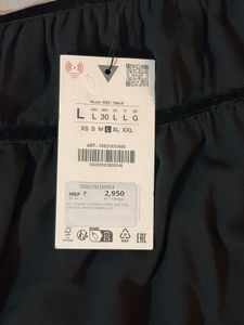 Zara Black Mini Skirt - New