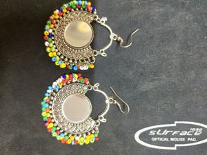 Big Mirror And Multicolours Ererings