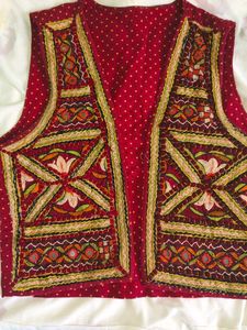 Gujrati Embroidery Vest jacket