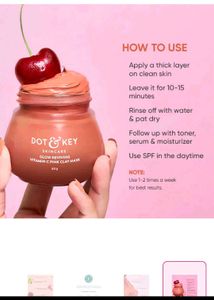 Dot &amp; Key Glow Reviving Vitamin C Pink Clay Mask
