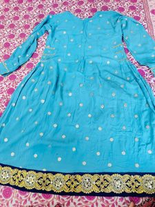 Bhopali Anarkali Joda ( Turki Kurti)