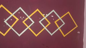 Geometric Pattern Wall Decor