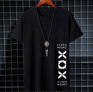 Men Solid Round Neck Half Sleeve T Shirt for Me