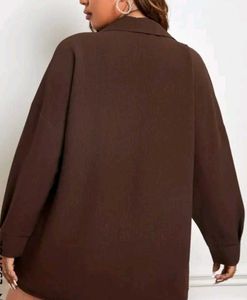 Brown Oversized Shirt