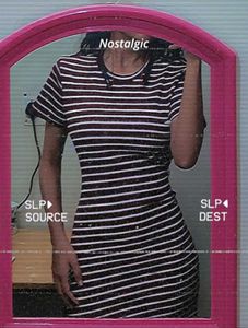 Striped T-Shirt Dress