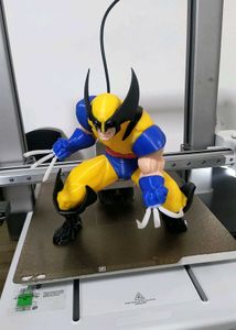 Wolverine Action Figure 3d printed