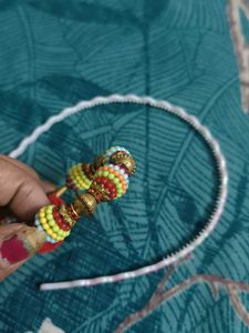 Colorful Beaded Hair Accessory