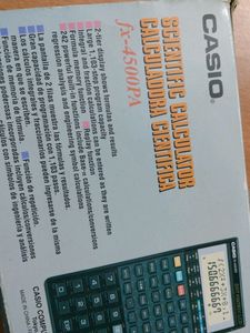 Scientific Calculator Casio Fx