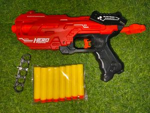 Kids Sports Gun Wit Rubber Bullets