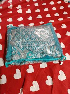 BLUE SHARARA - Plazzo Set