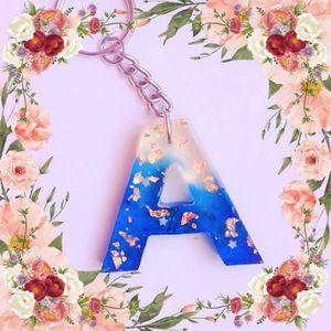 Blue Sea Keychain