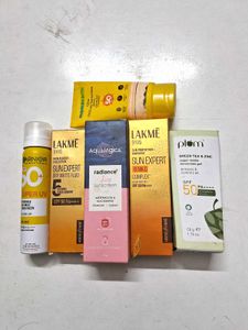 Sunscreen Lot - Multi-Brand
