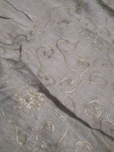 Embroidered Tiered Skirt