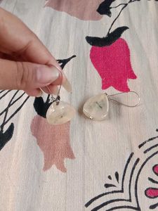 Stone Drop Earrings
