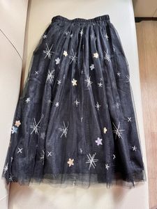 Black Tulle Skirt