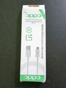 Oppo White Data Micro Usb Cable