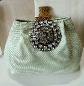 Beautiful Green Potli Bag