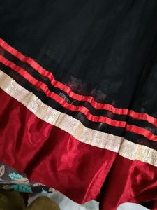 Black Anarkali Top