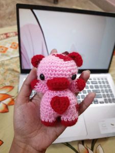 Amigurumi Cute Strawberry Cow Plushie / Toy