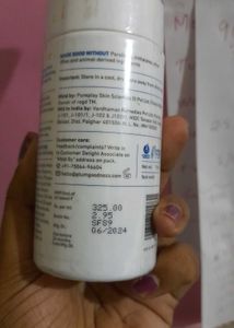 New PLUM FACE WASH