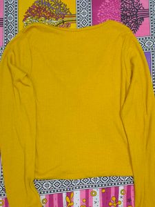 Mustard  Long Sleeve Top