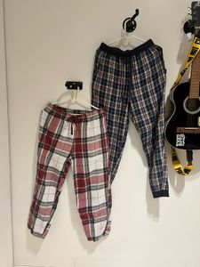 H&M AND ZUDIO PYJAMA PANTS