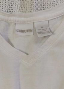 CRYSTAL WHITE T SHIRT
