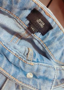Light Blue Jeans Denim For Girl Or Woman 32 Waist