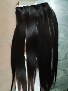 Dark brown hair extensions