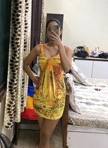 Vintage Floral Mini Dress