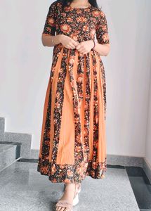 Floral Print Maxi Dress