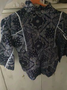 Paisley Print Top