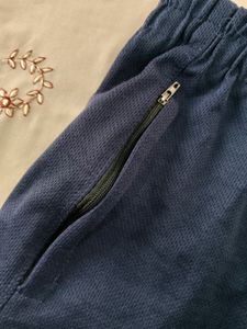 Dark blue Casual Trouser