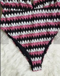 Chic Patterned One-Piece Swimsuit