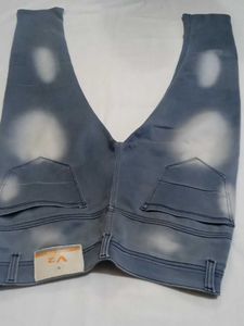 Vintage Wash Denim Jeans