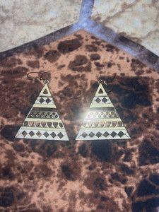 Triangle Geometric Earrings