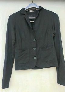 Princess Cut Black Blazer