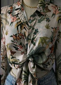 H&amp;M Floral Print Blouse