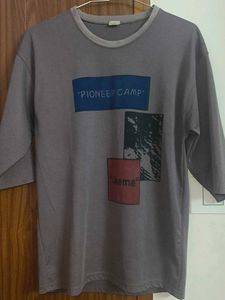 Peach Colour T-shirt, Oversized T-shirt