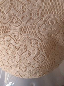 Aesthetic Crochet Lace Tie Up Top From Japan