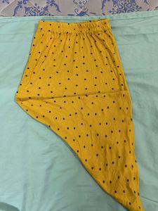 Yellow Polka Dot Skirt