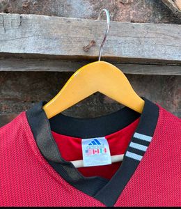Vintage90&#39;s adidas Red &amp; Black Goalie Goalkeeper